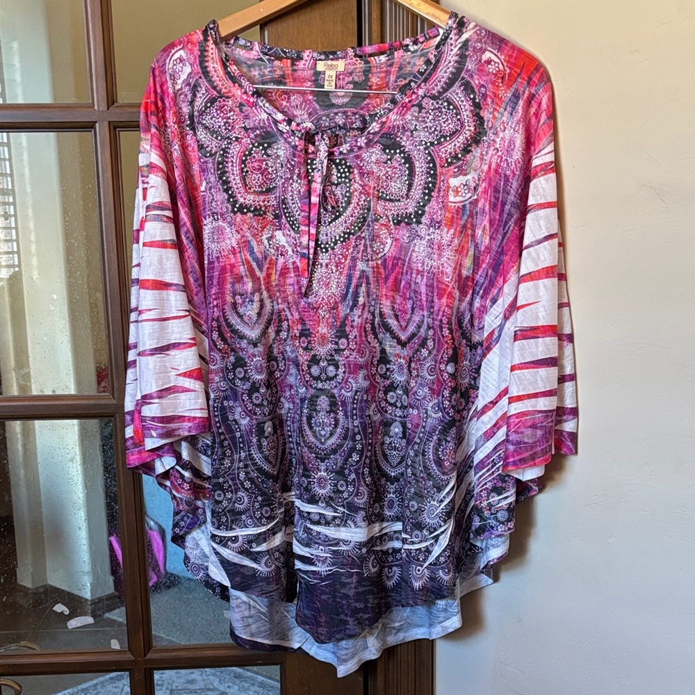 Reba Bling Top! Size 2X